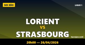 Soi kèo Lorient vs Strasbourg – 20h00 ngày 26/04/2026 | Ligue 1